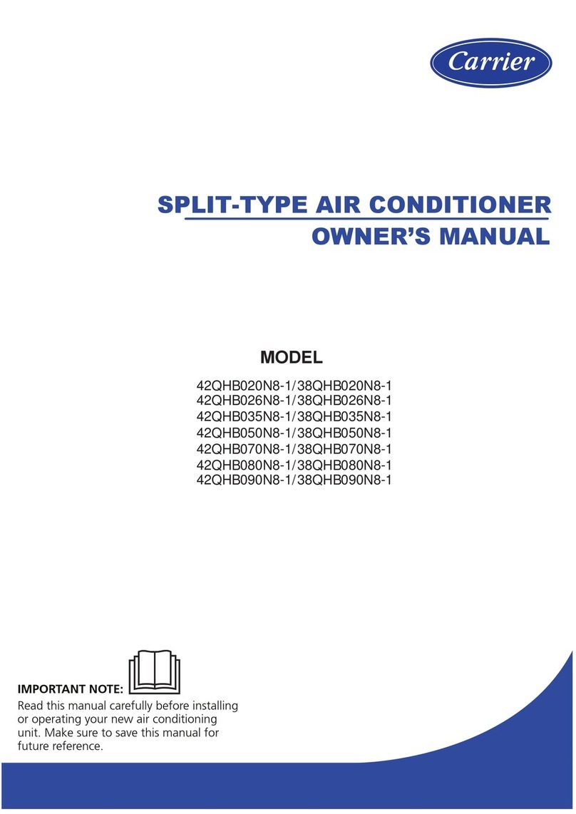 Carrier 42QHB020N8-1 User manual