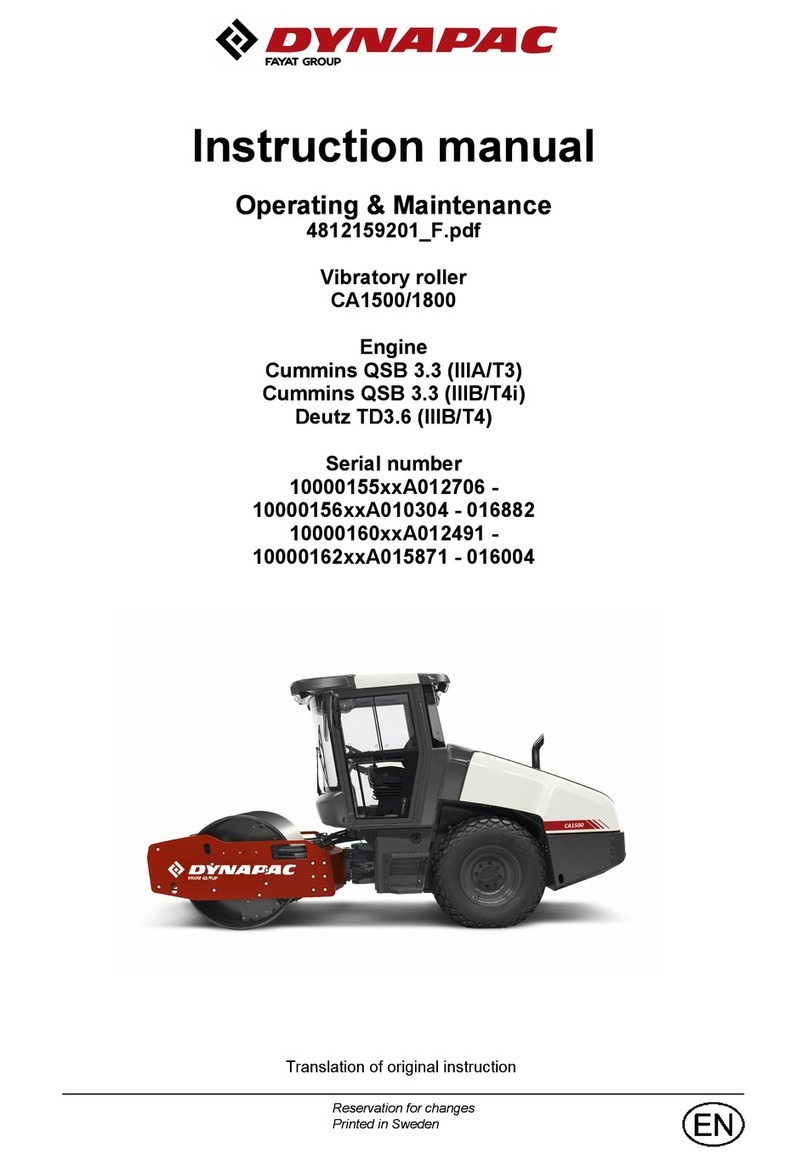 Fayat Group DYNAPAC CA1500 instruction manual