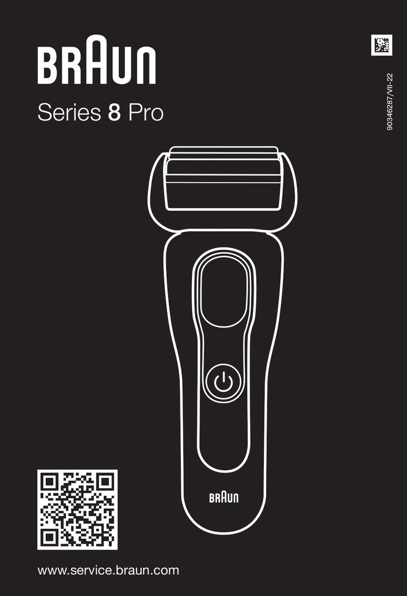 Braun 8 Pro Series manual