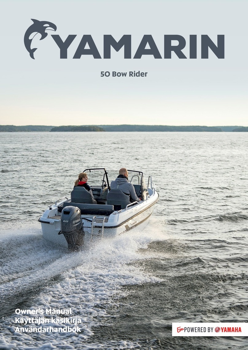 YAMARIN 50 Bow Rider 2022 User manual