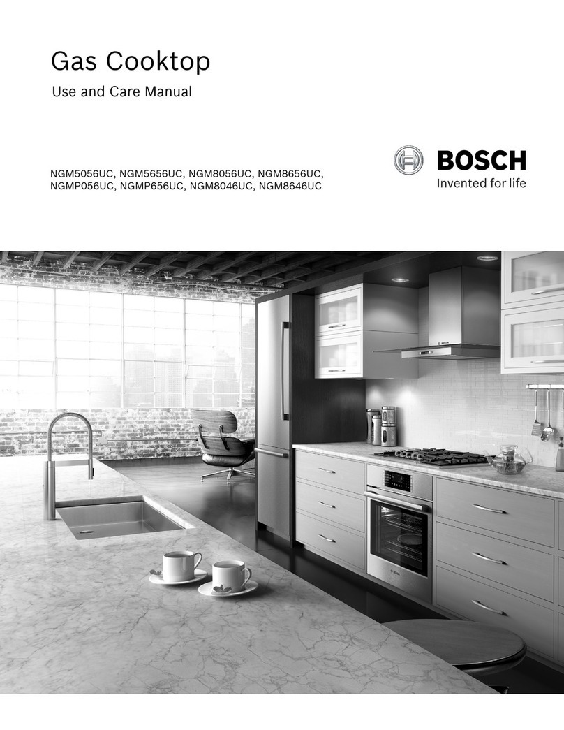 Bosch NGM8656UC User manual