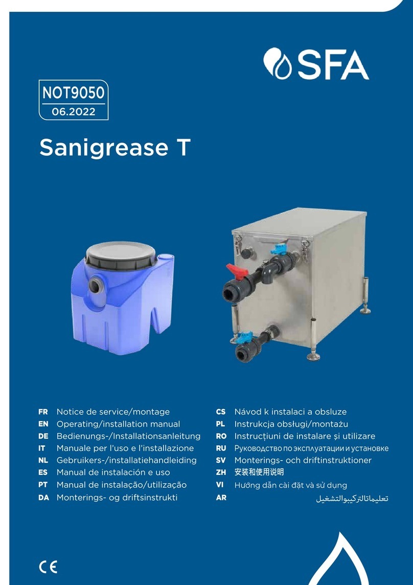 SFA Sanigrease T 40 Manual SFA Sanigrease T 40 Manual