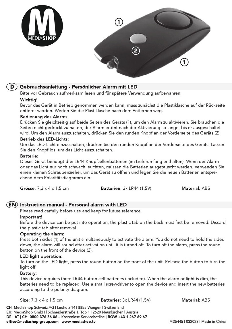 MediaShop M35445 instruction manual
