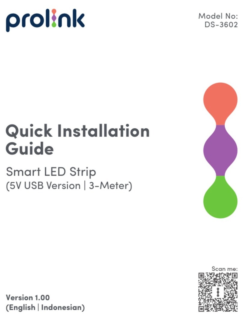 PROLiNK DS-3602 Quick installation guide