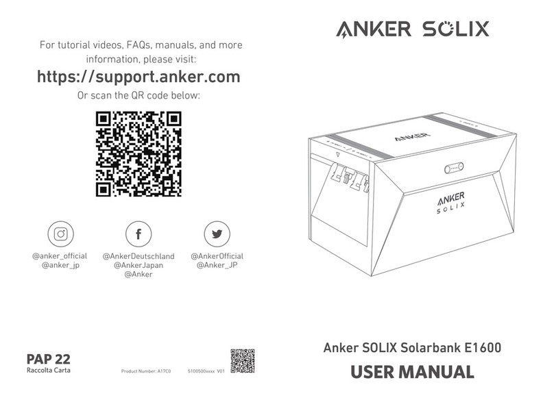 Anker SOLIX Solarbank E1600 user manual