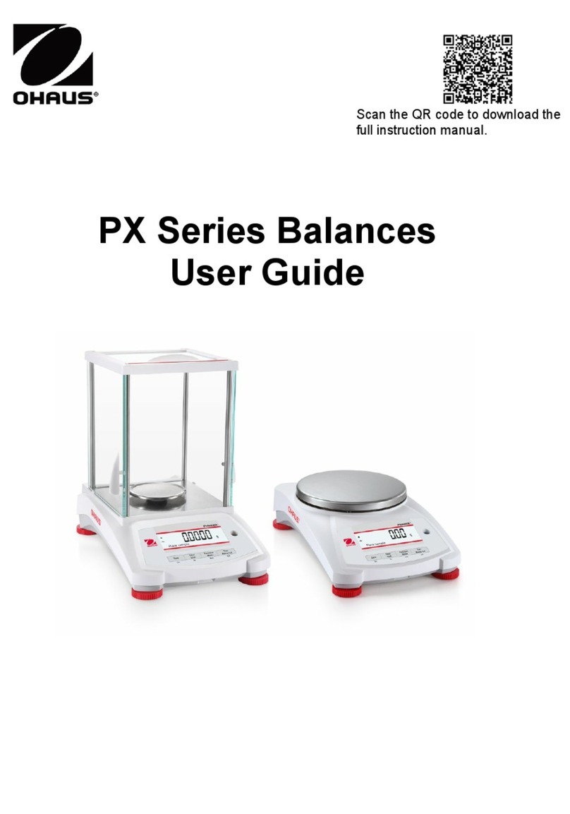 OHAUS PX Series user guide