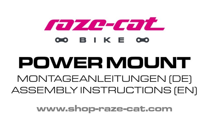 Raze-Cat POWER MOUNT SLIM Assembly instructions