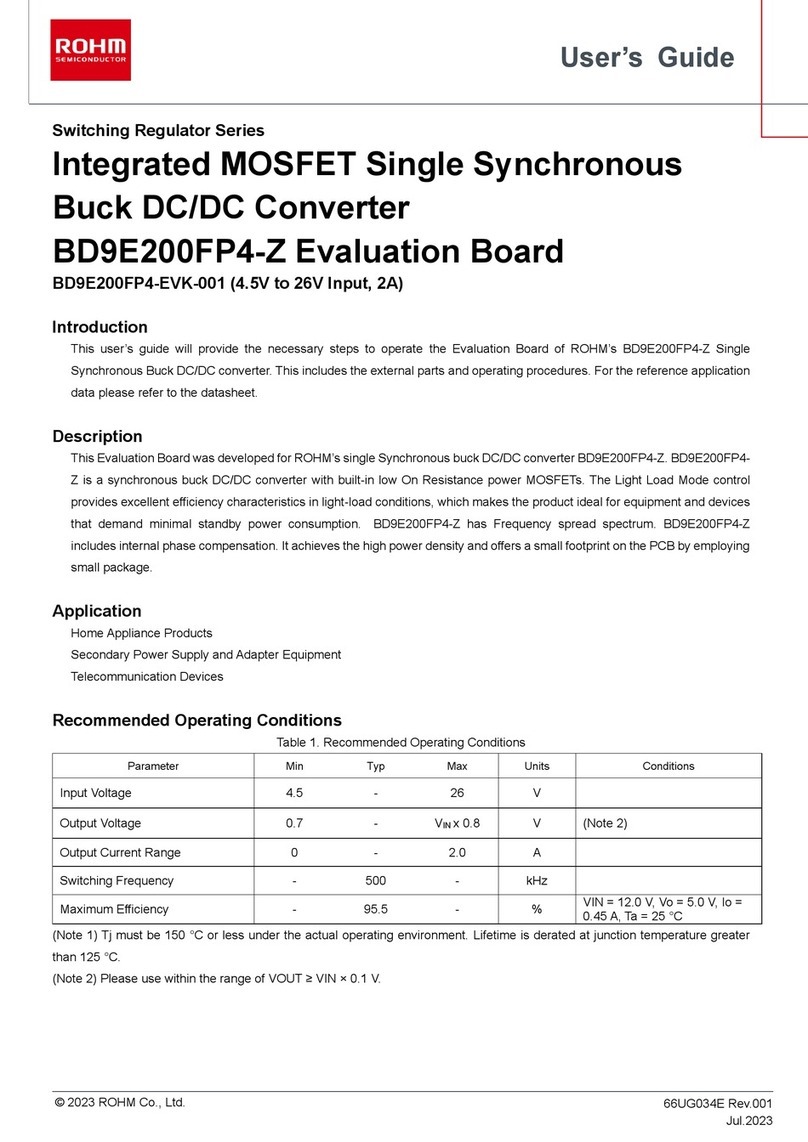 Rohm BD9E200FP4-Z User manual