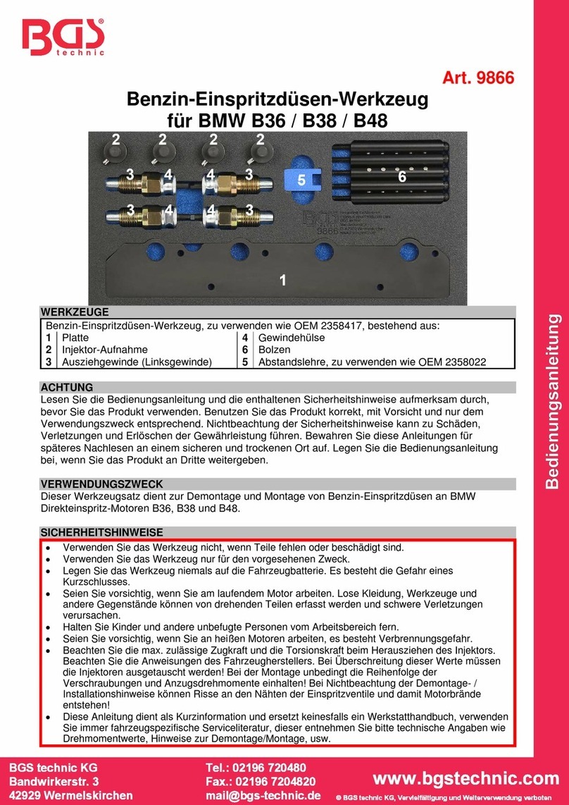 BGS technic 9866 manual