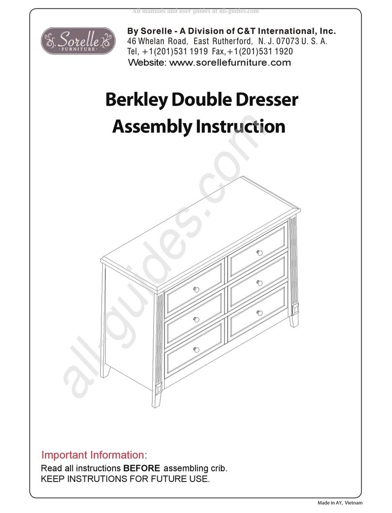Sorelle Berkley Assembly instruction