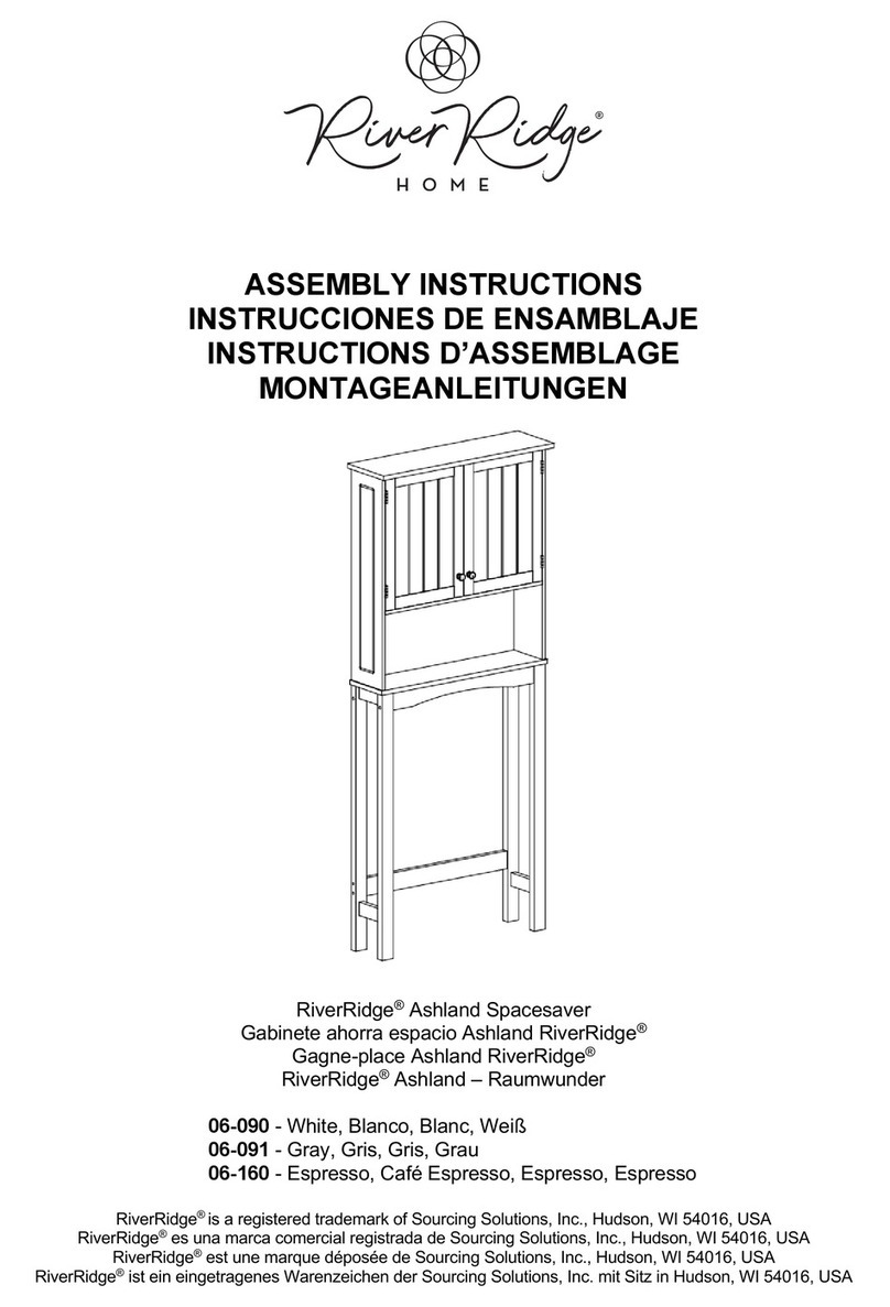 RiverRidge HOME 06-090 Assembly instructions