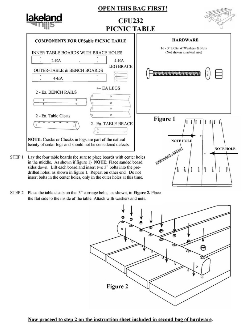 Lakeland Mills CFU232 quick start guide