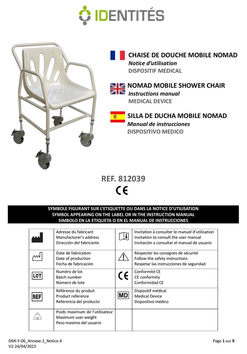 identités NOMAD instruction manual