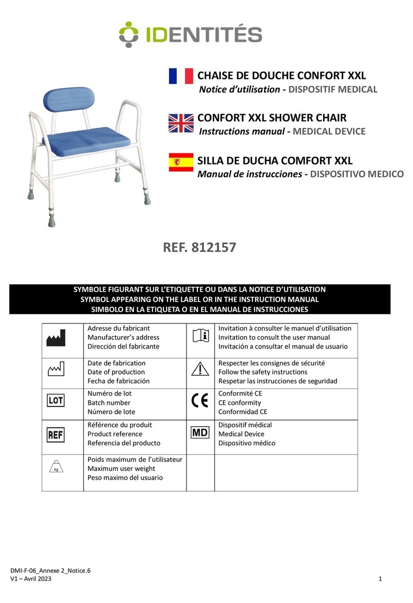 identités CONFORT XXL User manual