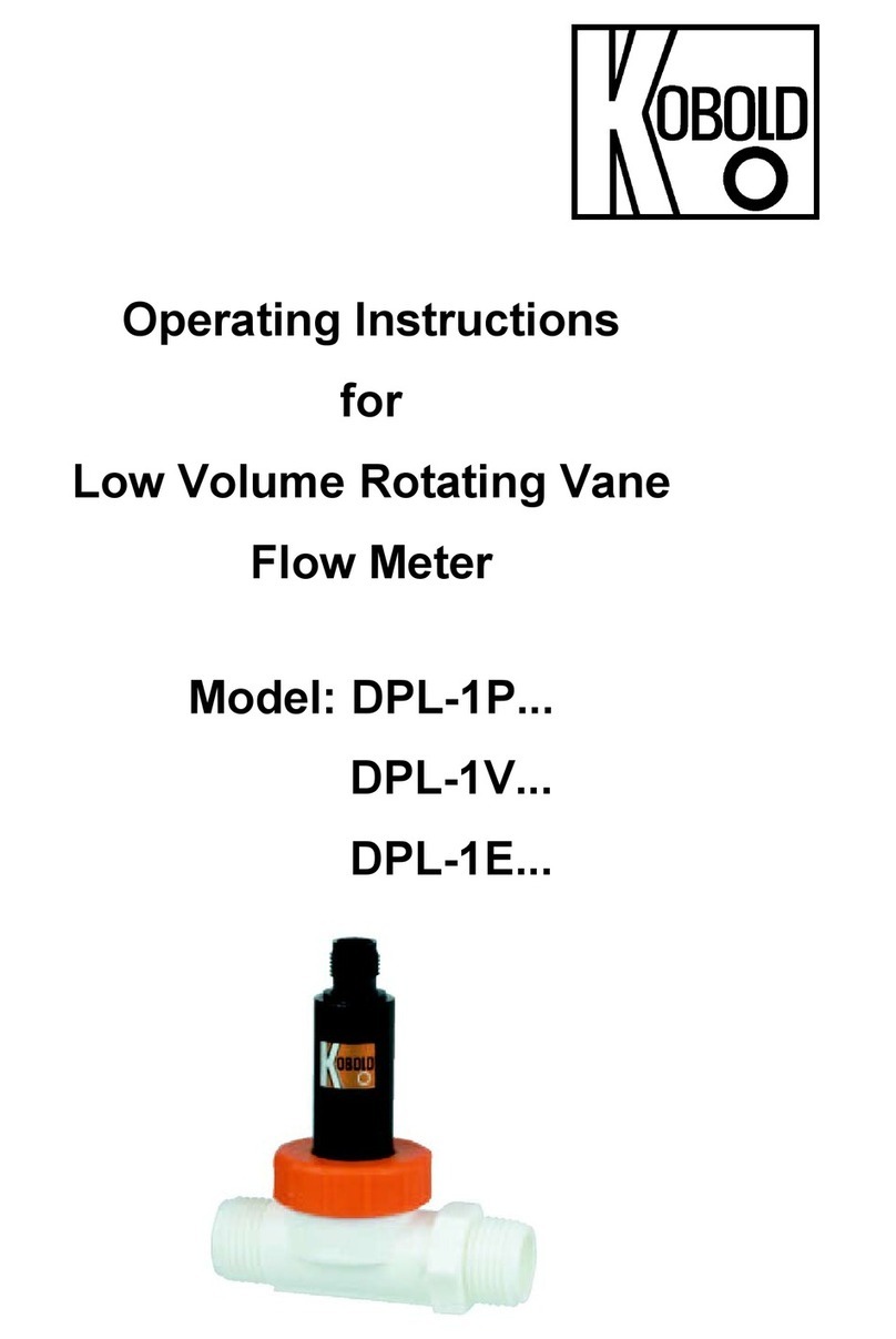 Kobold DPL-IP Series operating instructions