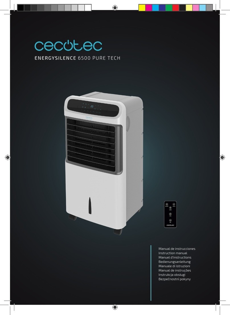 cecotec ENERGYSILENCE 6500 PURE TECH User manual