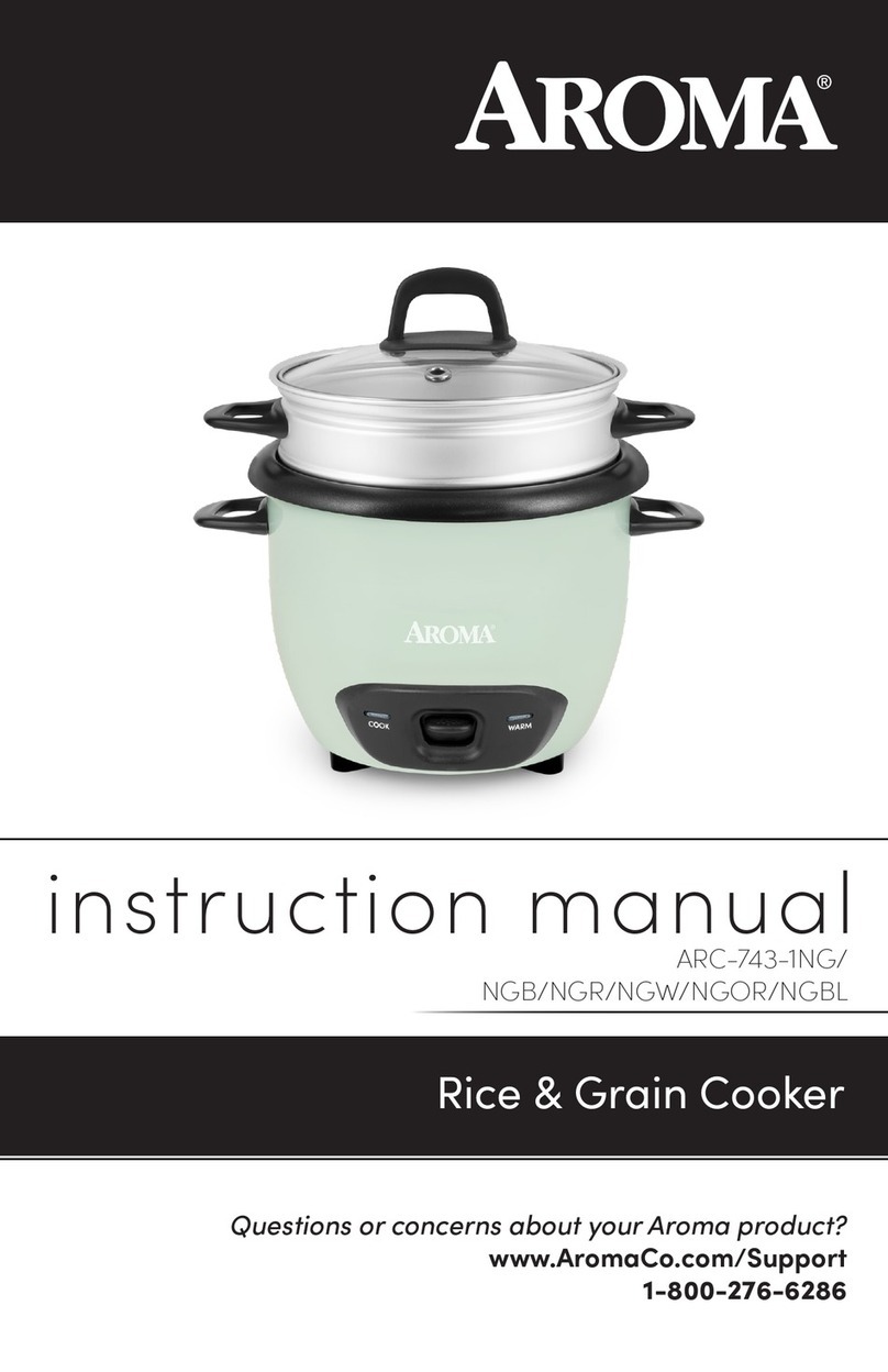 Aroma ARC-743-1NG instruction manual