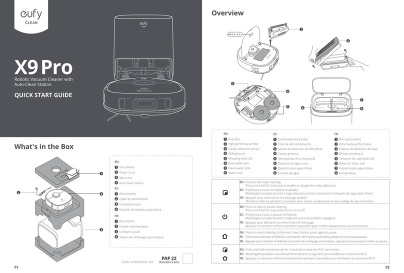 EUFY X9Pro User manual EUFY X9Pro User manual