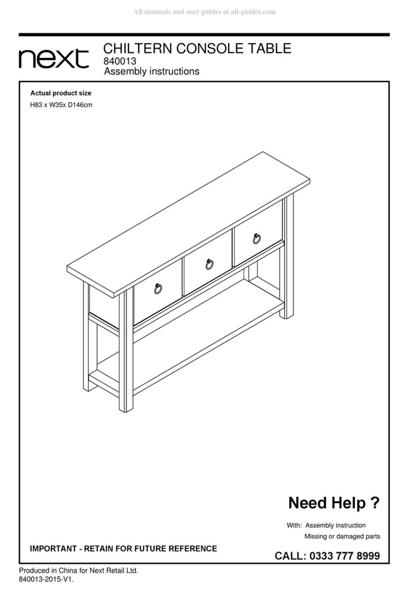 Next CHILTERN 840013 User manual Next CHILTERN 840013 User manual