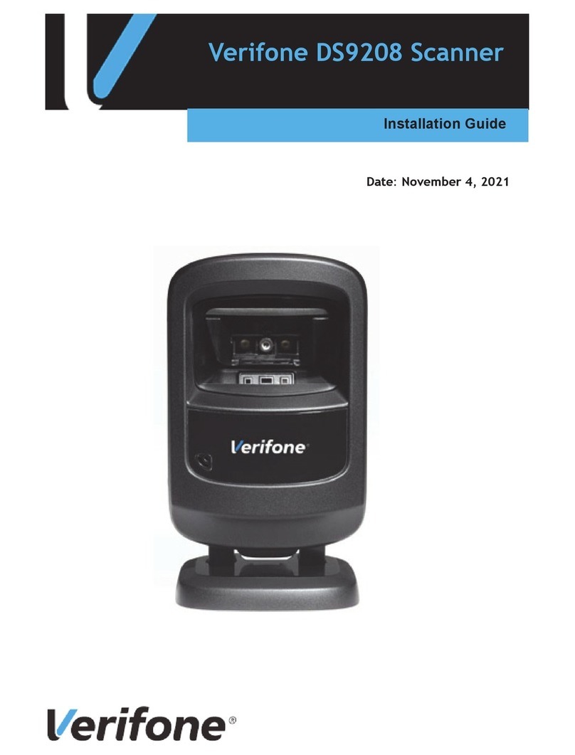 VeriFone DS9208 installation guide
