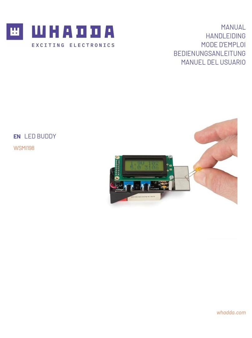 Whadda LED BUDDY manual Whadda LED BUDDY manual