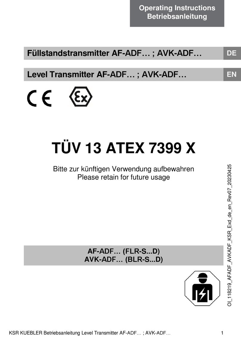 WIKA AF-ADF Series operating instructions