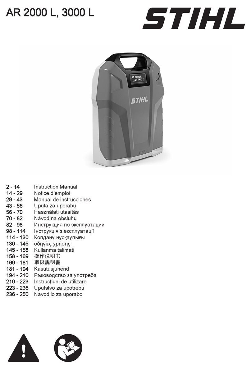 Stihl AR 2000 L User manual