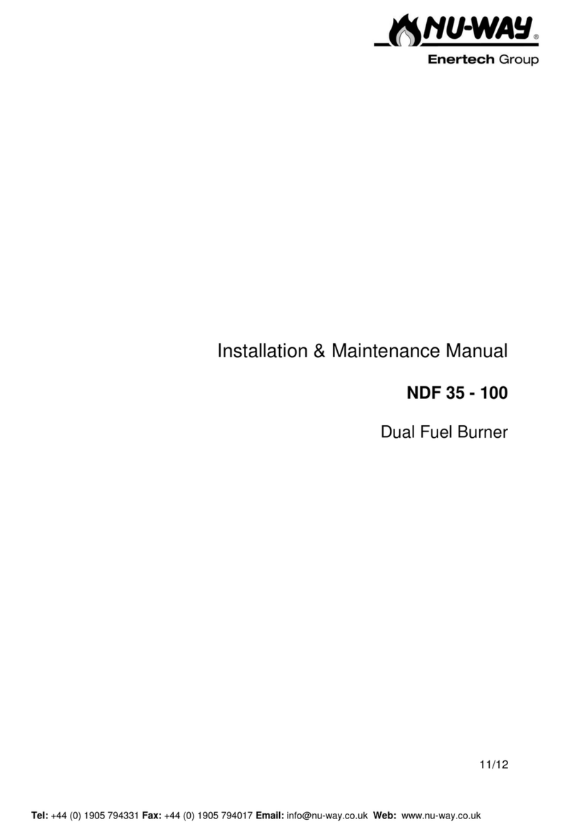 Nu-Way NDF 35 Instruction Manual
