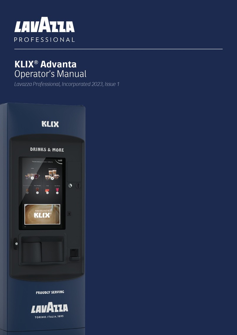 LAVAZZA KLIX Advanta Operator's manual
