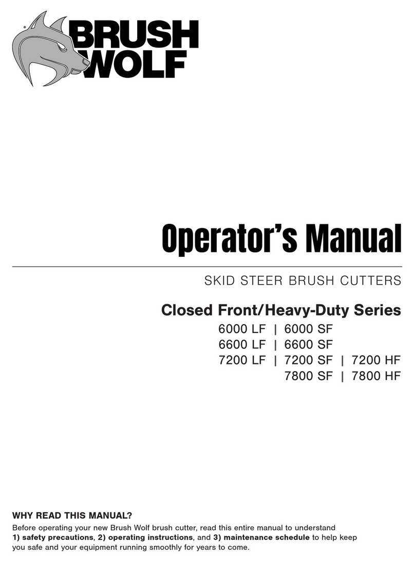 Brush Wolf Closed Front Series User manual
