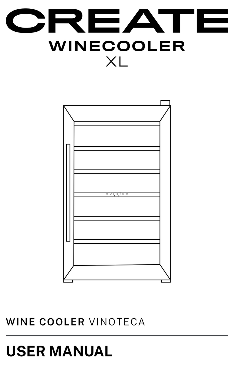 Create WINECOOLER XL User manual