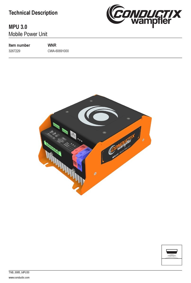 Conductix-Wampfler MPU 3.0 Technical description