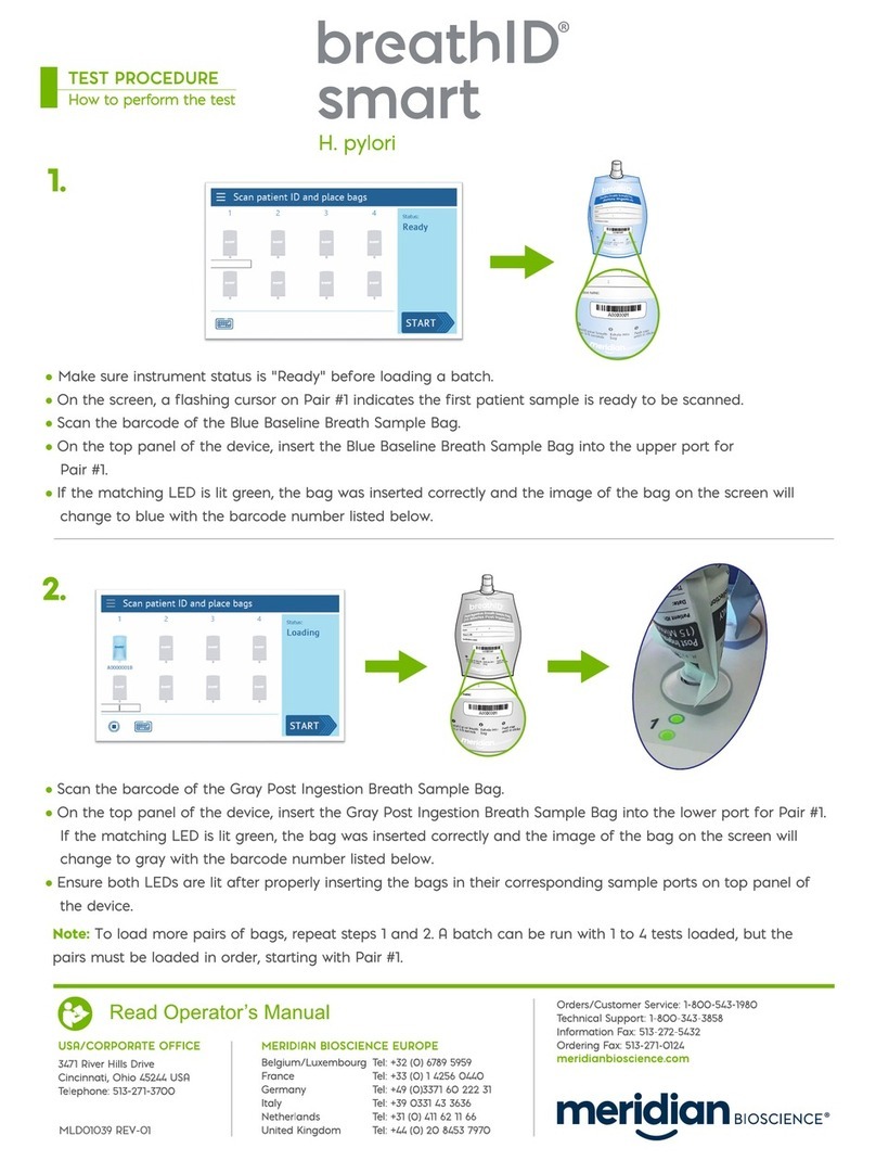 Meridian Bioscience BreathID Smart quick start guide