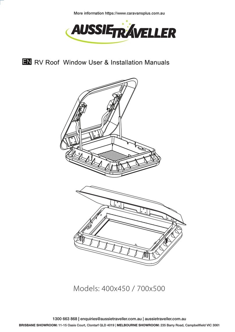 Aussie Traveller 41307000500080 User & installation manual Aussie Traveller 41307000500080 User & installation manual