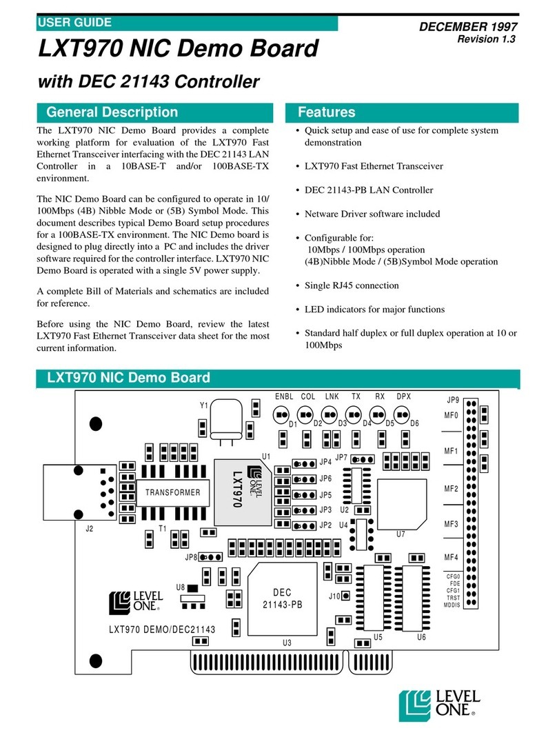 LevelOne LXT970 user guide