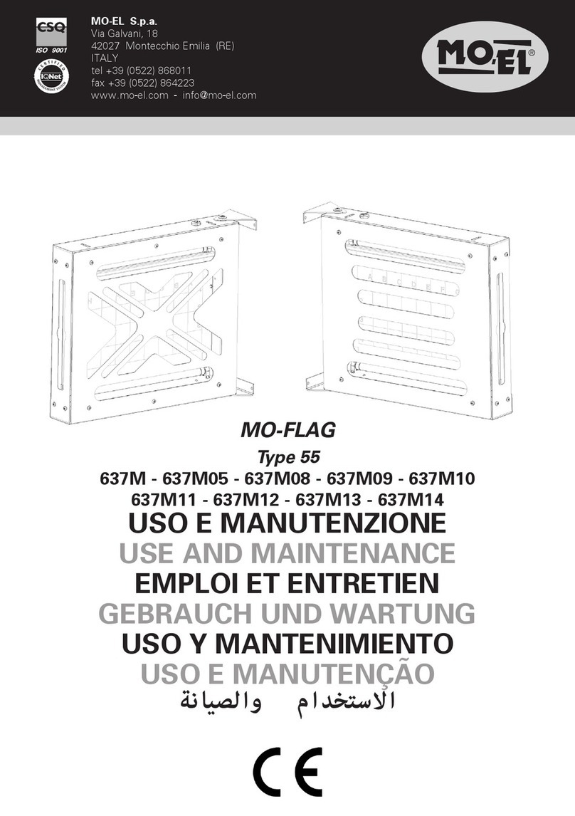 MO-EL MO-FLAG 55 User guide MO-EL MO-FLAG 55 User guide