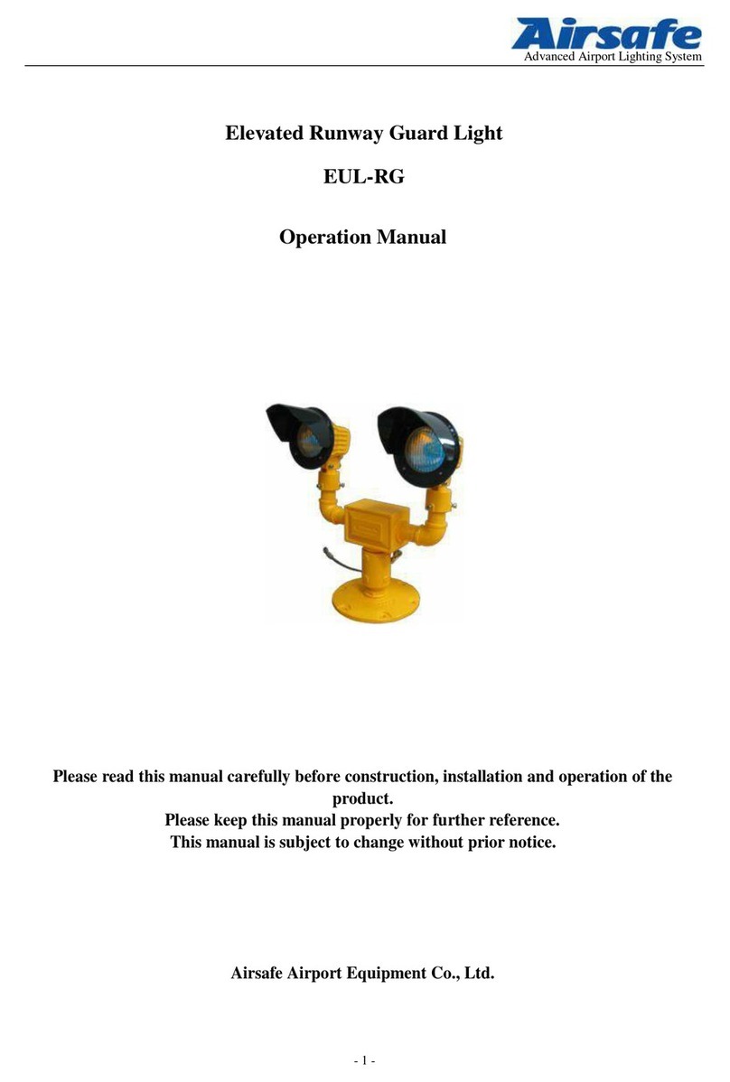 Airsafe EUL-RG Operation manual