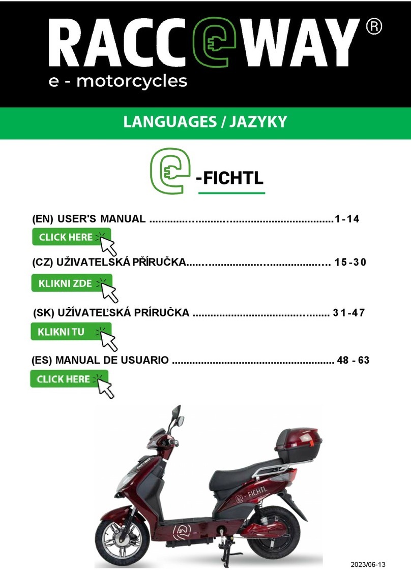 RACCEWAY E-FICHTL user manual