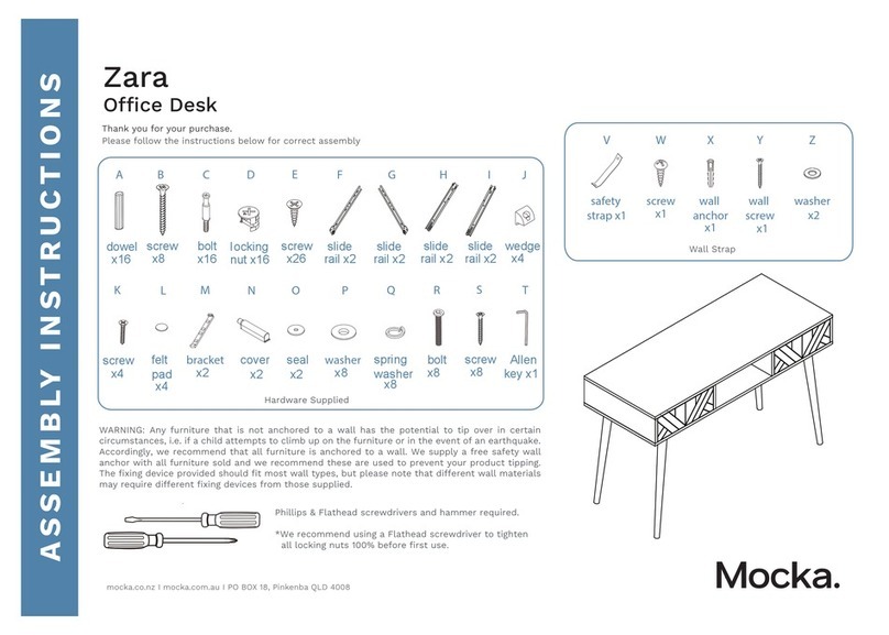 Mocka Zara User manual Mocka Zara User manual