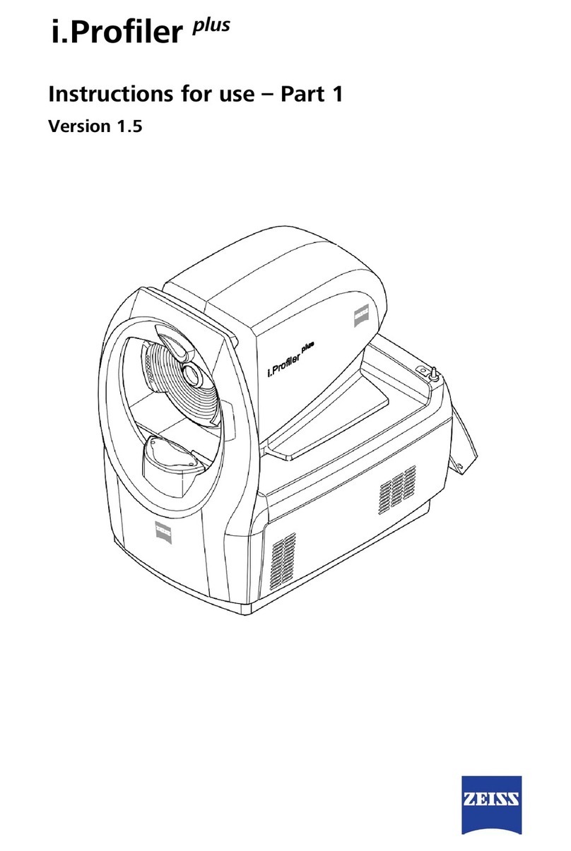 Zeiss i.Profiler plus Instructions for use