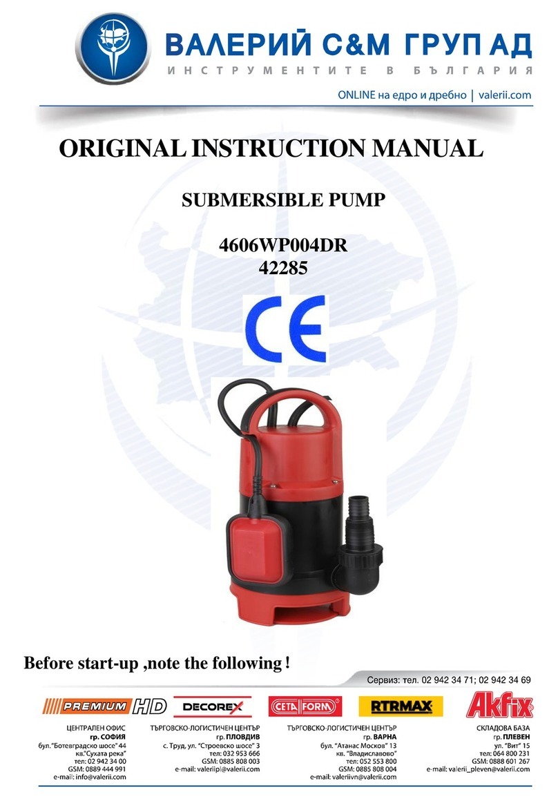 VALERII S & M GROUP 42285 Original instruction manual