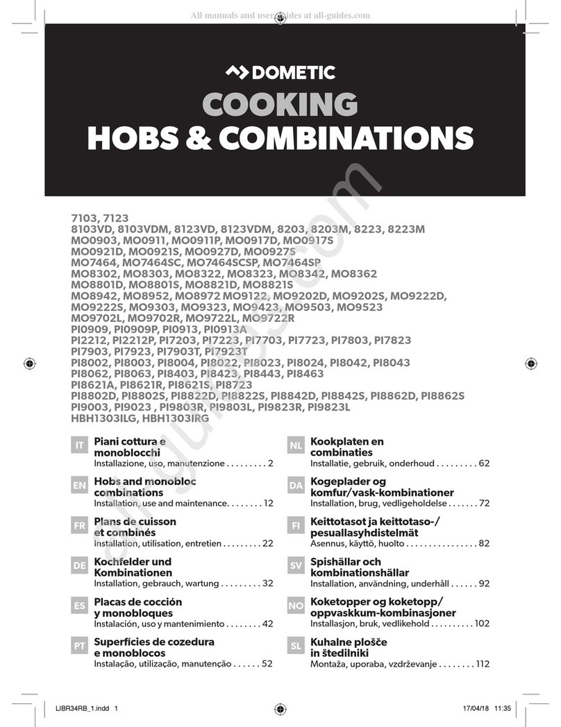 Dometic 7123 Service manual