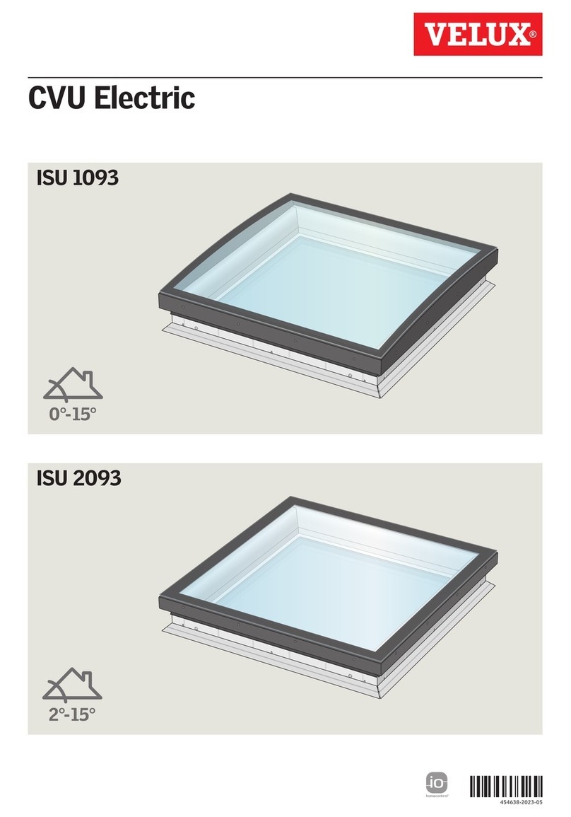 Velux CVU ISU 1093 User manual