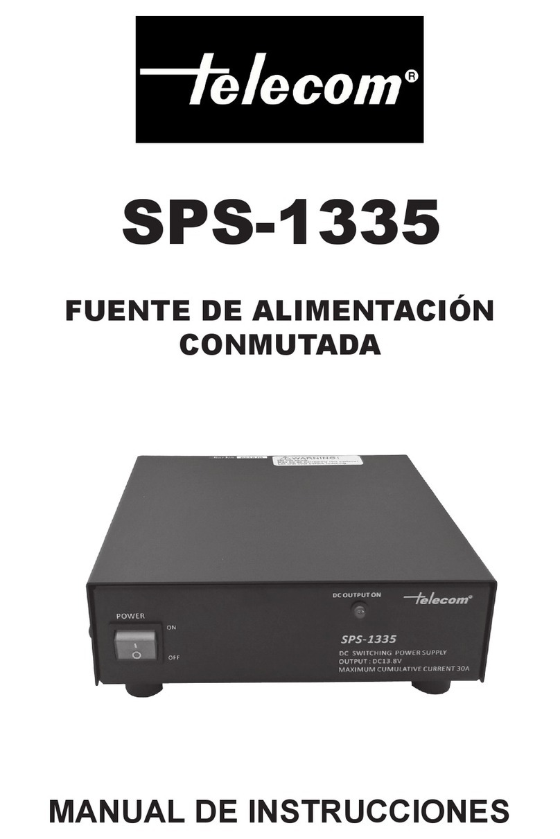 Telecom SPS-1335 instruction manual