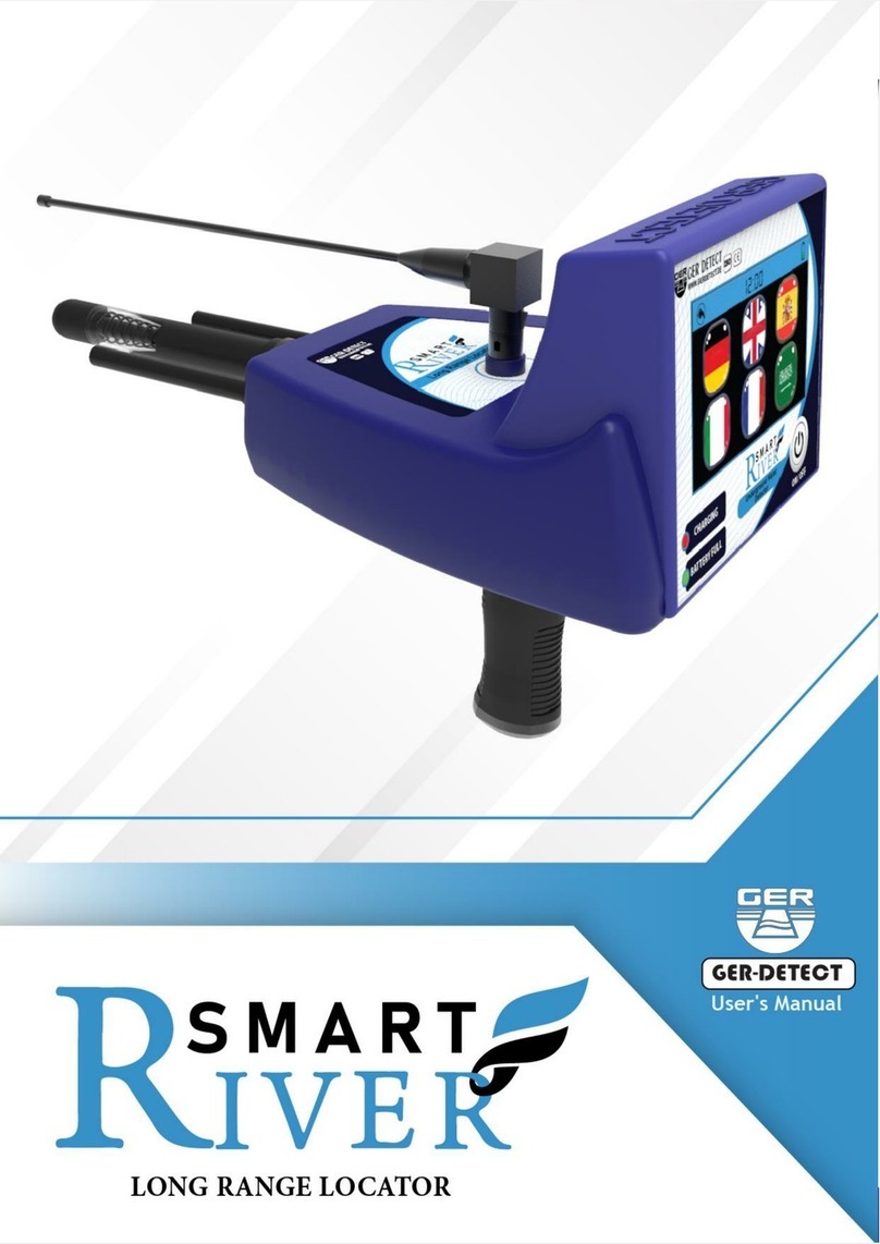 Ger Detect RIVER F SMART user manual