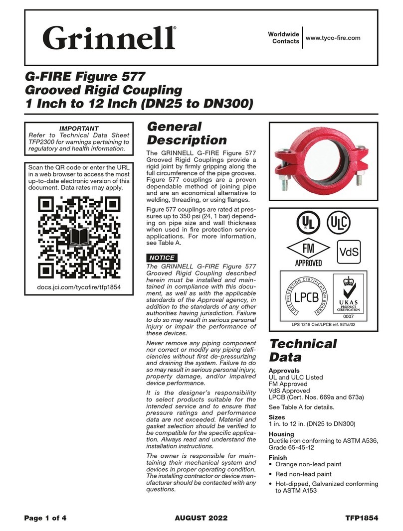 Grinnell G-FIRE 577 quick start guide Grinnell G-FIRE 577 quick start guide