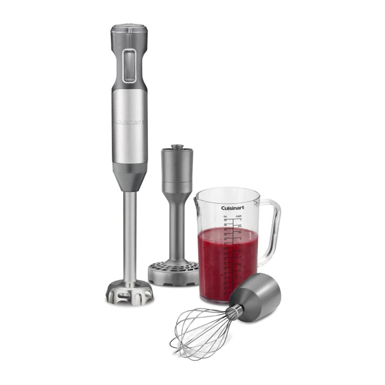 Cuisinart Hurricane CSB-750H User manual
