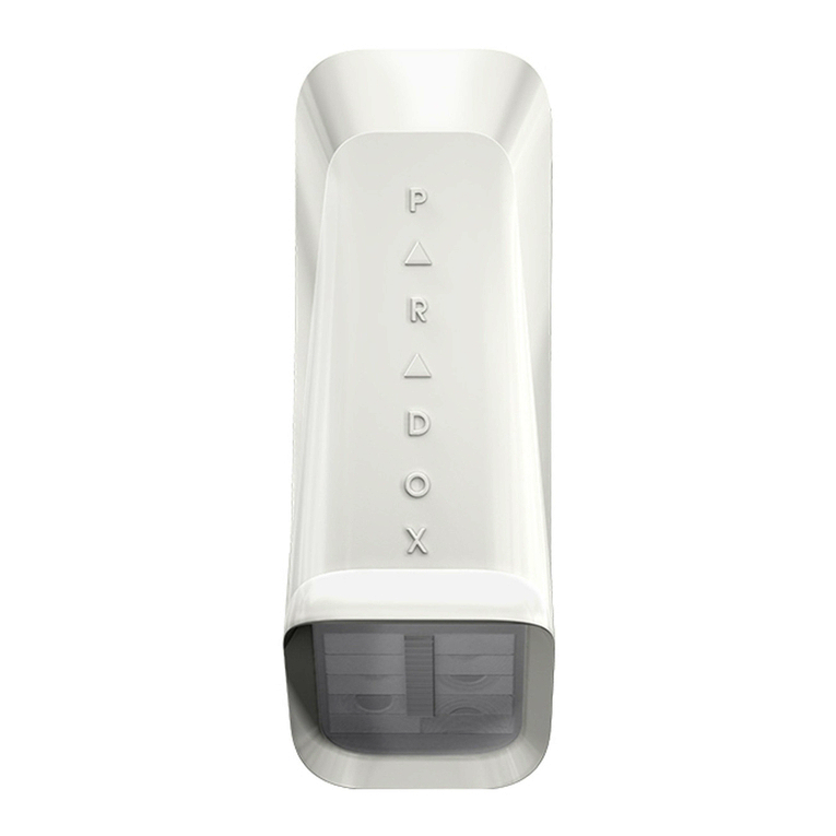 Paradox NV35MX User manual