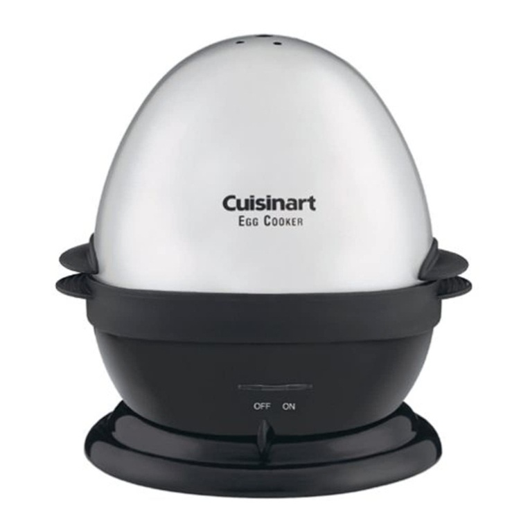 Cuisinart Egg Cooker CEC-7 user manual