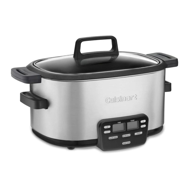 Cuisinart Cook Central MSC-600 user manual Cuisinart Cook Central MSC-600 user manual